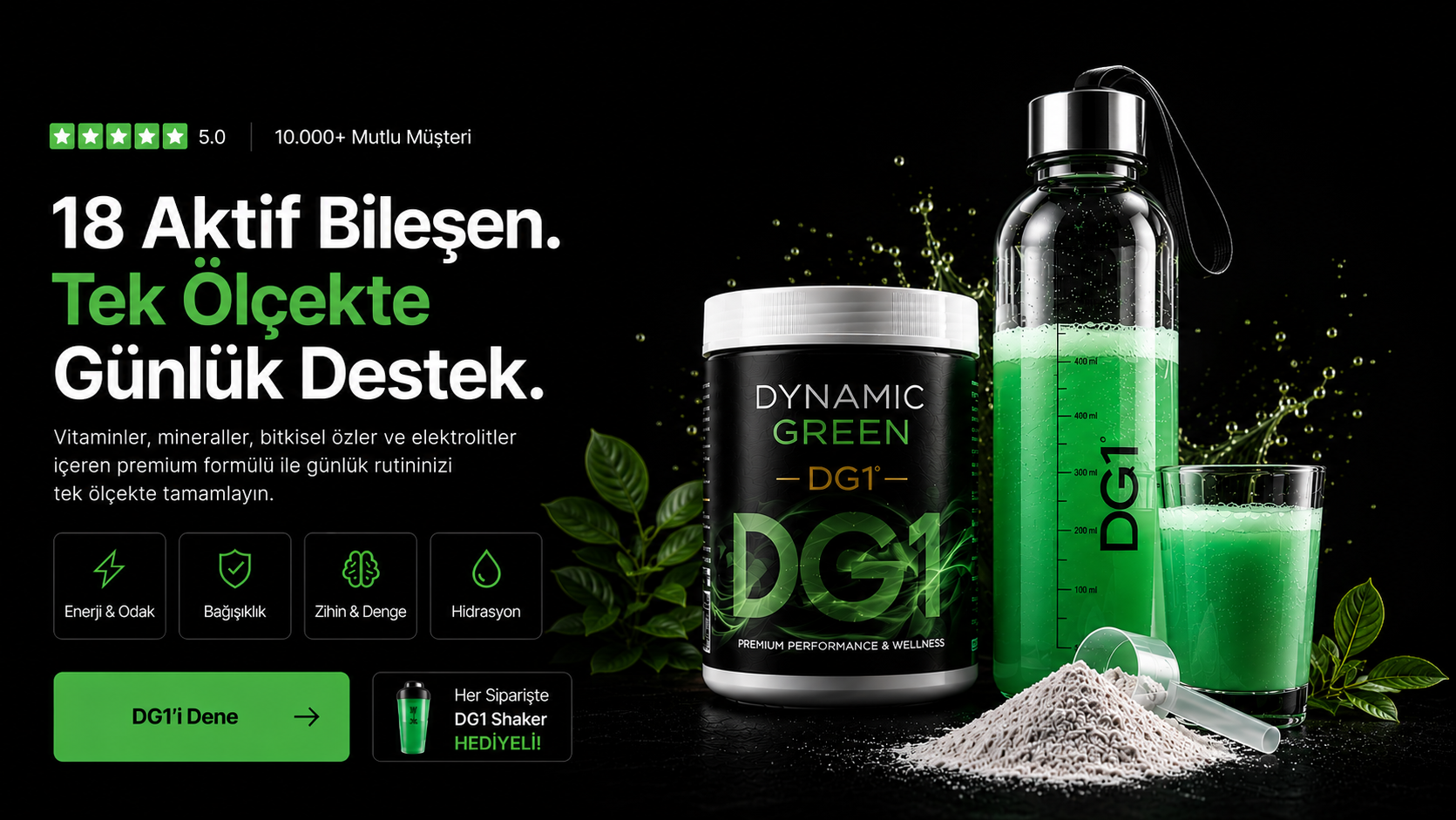 DG1 günlük besin takviyesi